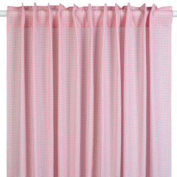 Gardine - Vorhang  Vichykaro rosa